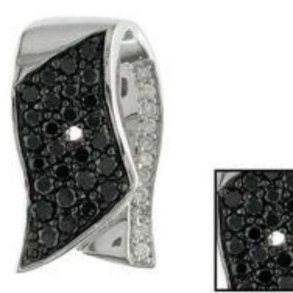 Scratch&Dent – Black&White Diamond Jewelry – ~18.27g Gold -- ~3.54ctw Diamonds - Picture 8 of 9